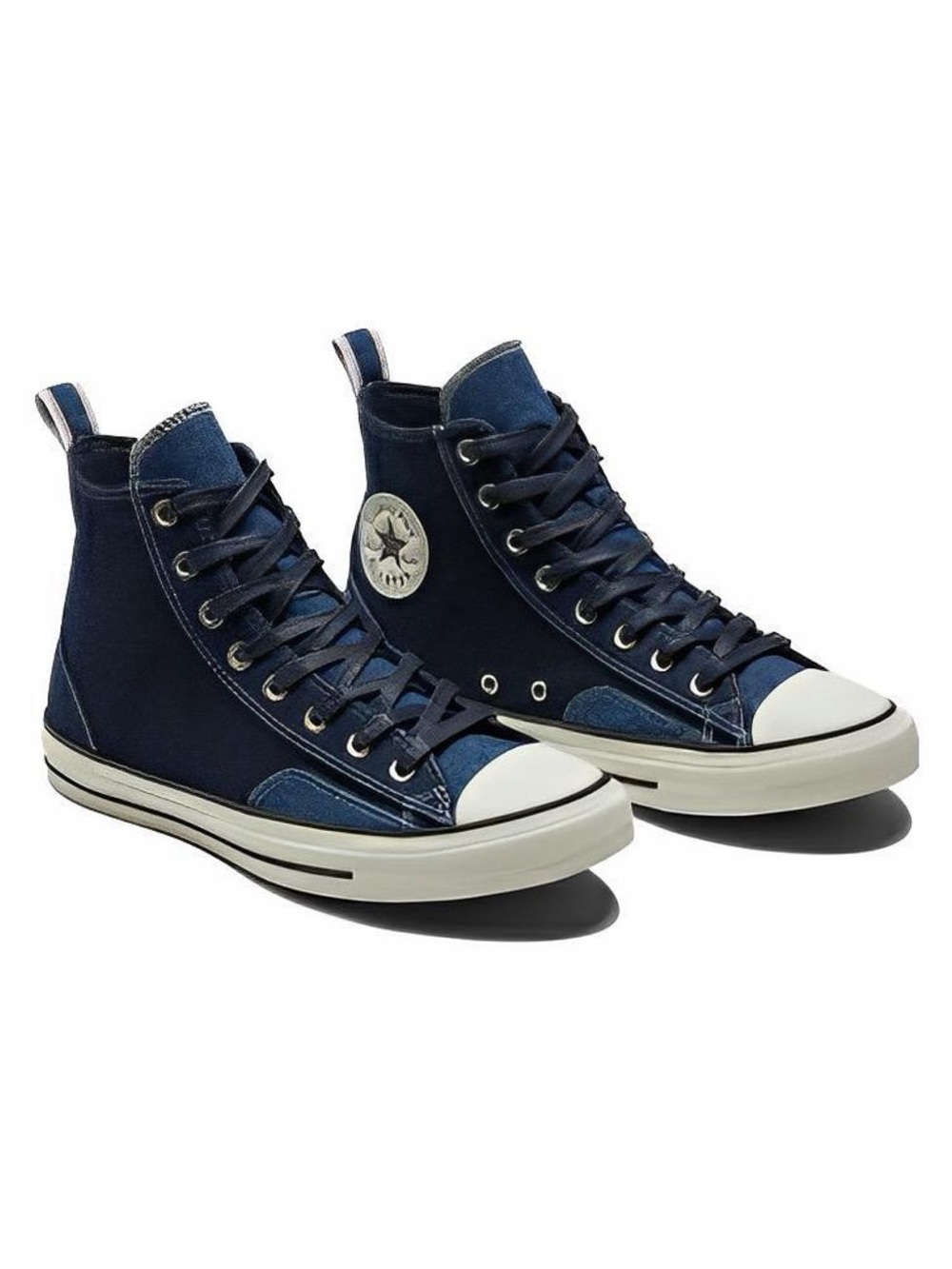 NWT Denim Converse High Tops